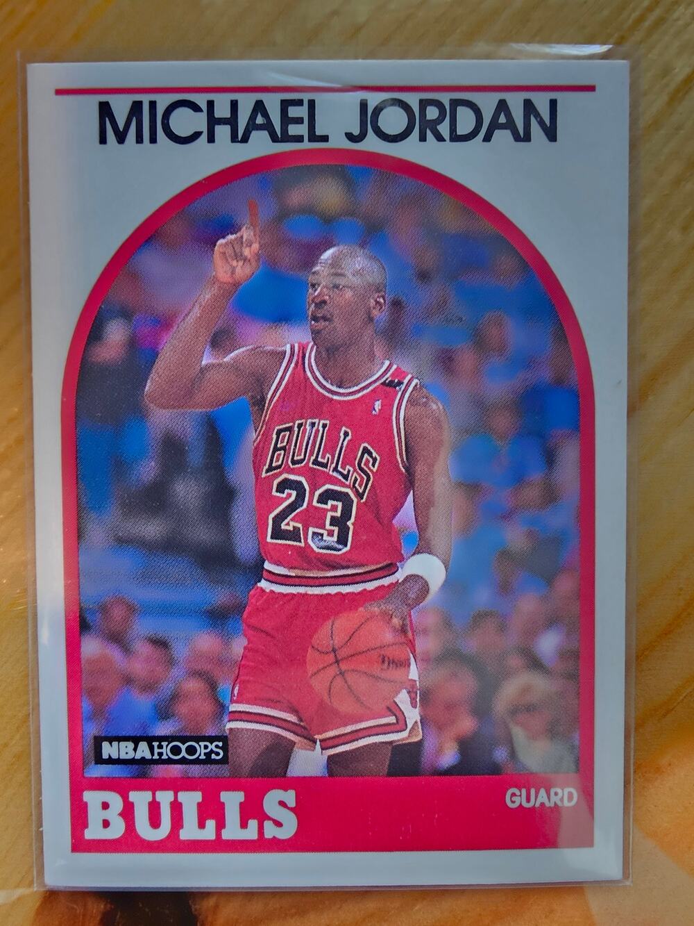Michael Jordan 1989-1990 NBA Hoops #200 - Chicago Bulls - NBA - Great Condition